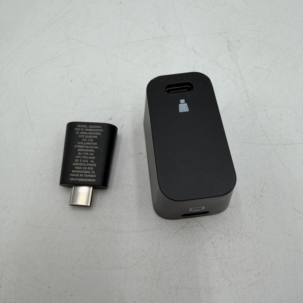 SteamVR HTC Vive Tracker Dongle 2.0 2QCD100 Black Tested No Cord